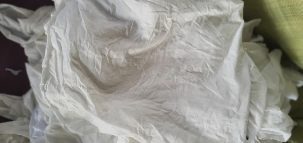 Vải lau trắng lớn loại rời - Vải Lau Công Nghiệp Mặt Trời Việt - Công Ty TNHH TM DV Thu Mua Phế Liệu Xây Dựng Mặt Trời Việt